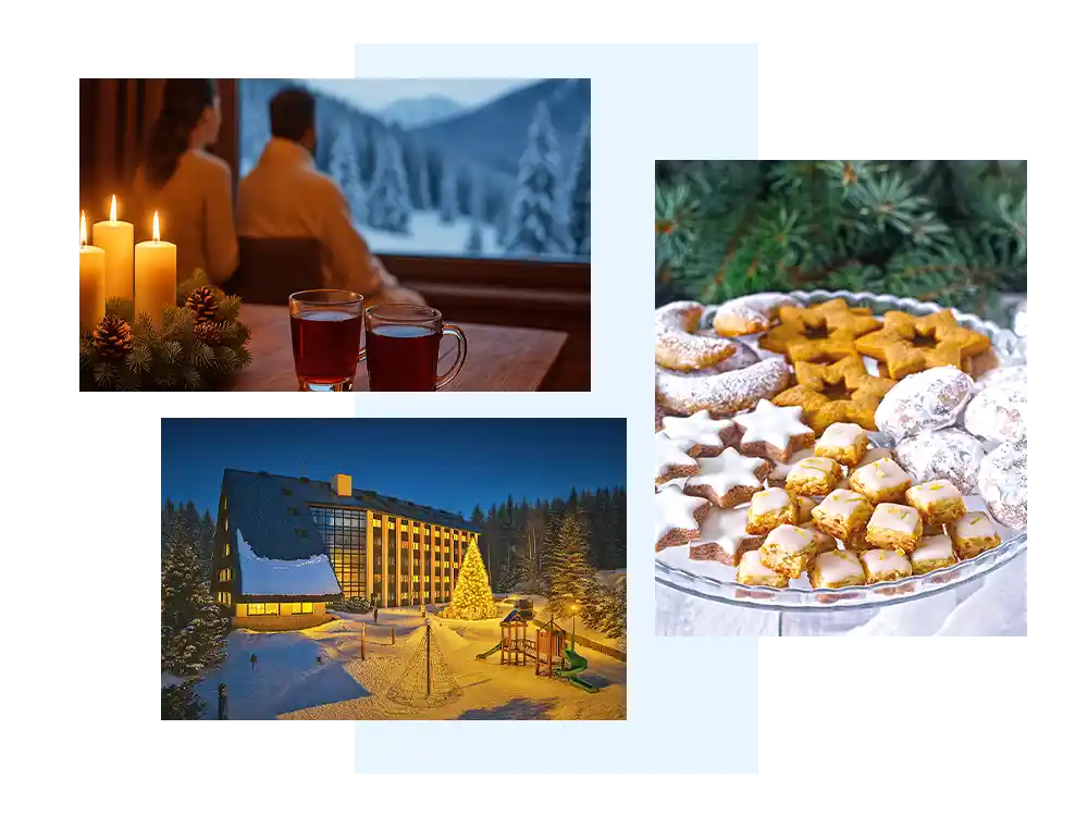 Adventní pohoda v Harrachově: prosinec ve Wellness hotelu Svornost