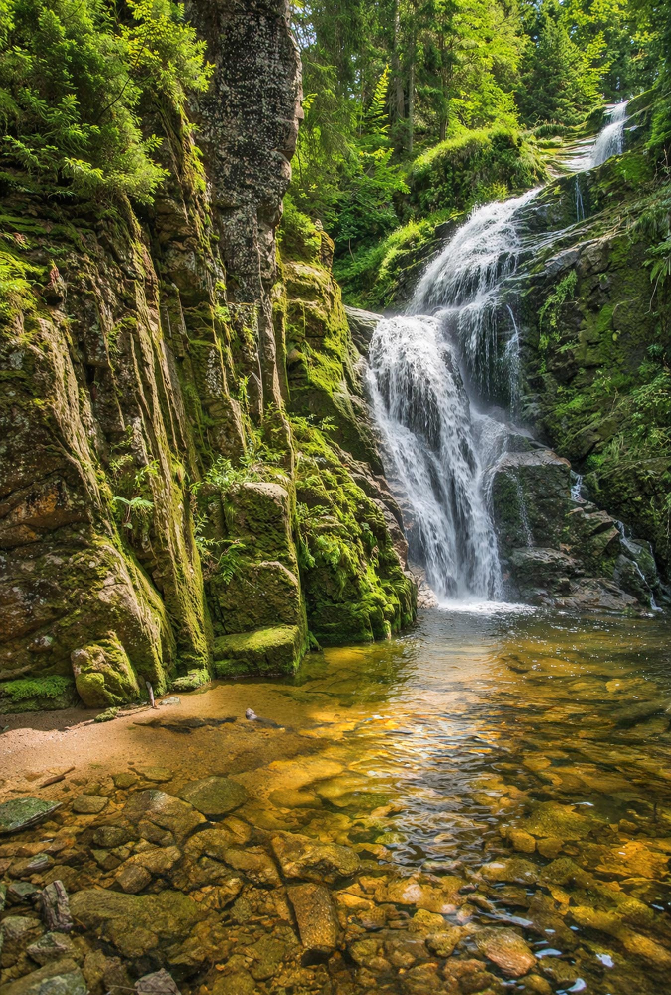 Wodospad Kamieńczyka w Polsce