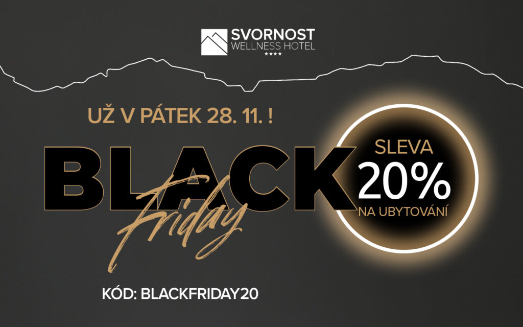 V pátek 28. 11. startuje Black Friday ve Svornosti