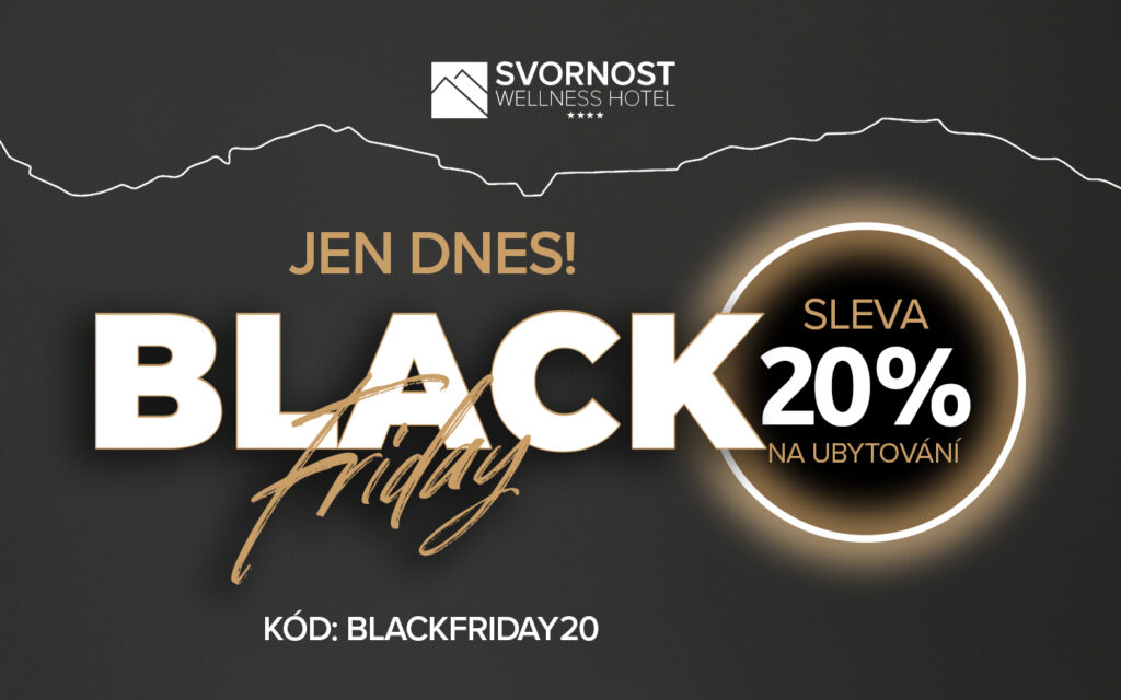 Black Friday – sleva 20 %
