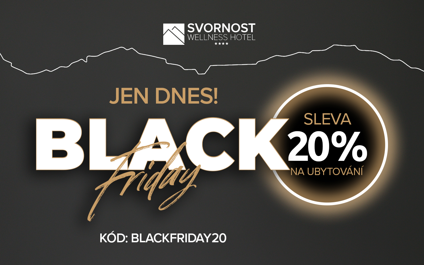 Black Friday – sleva 20 %