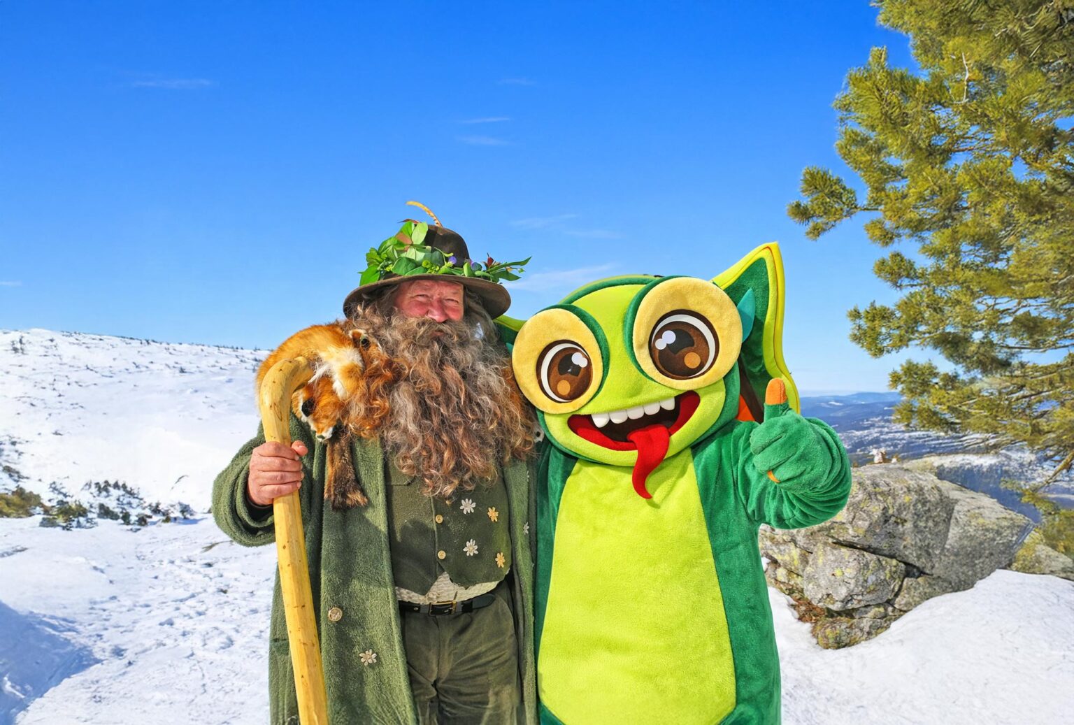 zima v Harrachově ještě nekončí