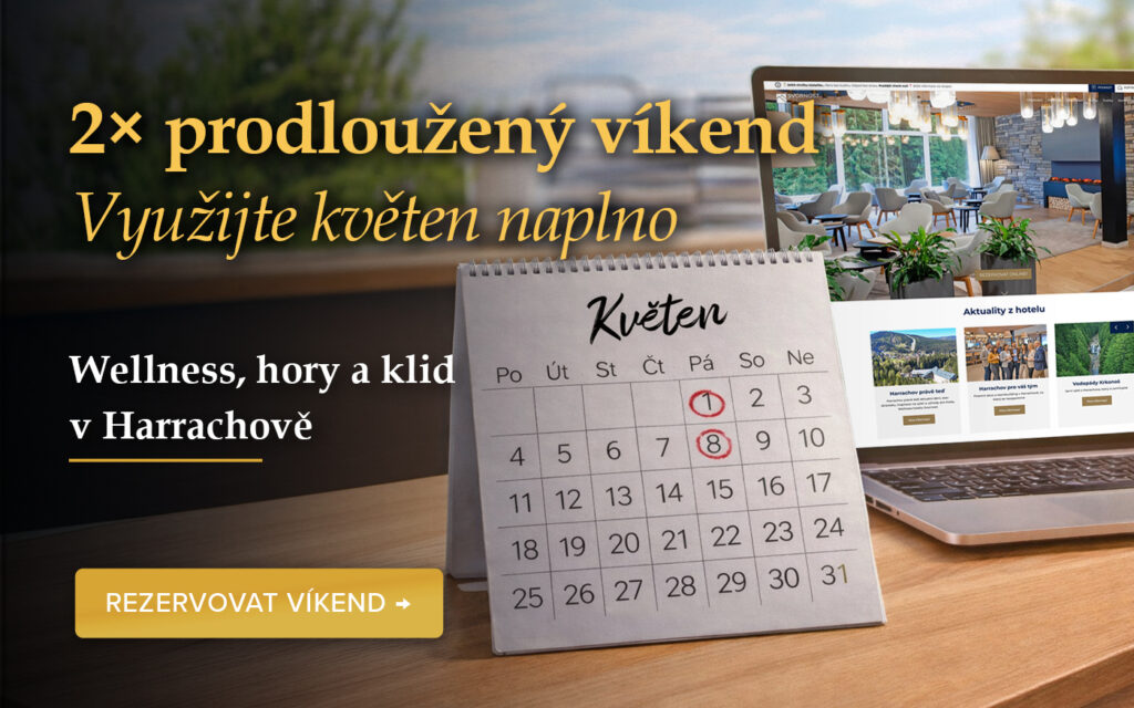 2x prodloužený víkend v květnu v Harrachově